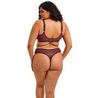 Elomi Matilda Thong Briefs Lined High Leg Thongs Knickers Brief Lingerie