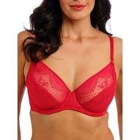 Wacoal Women's Sensu Lace Underwire Bra in Red | Size: 38E