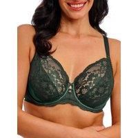 Wacoal Women's Natsuki Lace Underwire Bra in Green | Size: 32C