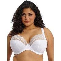 Elomi Lucie Underwire Plunge Bra - Stretch-White