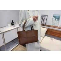 Unisex Brown Bottega Veneta Inspired Women'S Pu Leather Handbag - 5 Colours