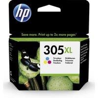 HP 3YM63AE 305XL High Yield Original Ink Cartridge, Tri-color, Single Pack