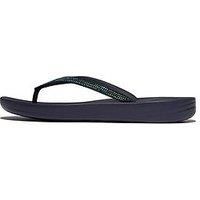 FitFlop R08399-040 IQUSHION Sparkle Midnight Navy US06