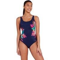 Adjustable Scoopback Women One Piece Swimsuit