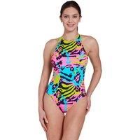 Crossback One Piece Swimsuit