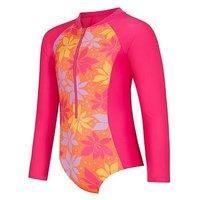 Zoggs Junior Girl'S Waikiki Paddle Suit Swimsuit - Pink