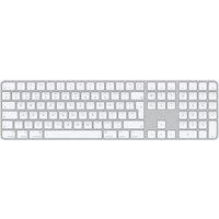 Apple Magic Keyboard with Touch ID and Numeric Keypad White MK2C3BA British UK