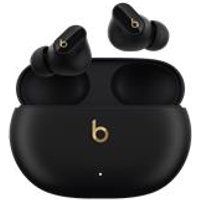 Beats Studio Buds + (2023) – True Wireless Noise Cancelling Earbuds, Enhanced Apple & Android Compatibility, Built-in Microphone, Sweat-Resistant Bluetooth Headphones, Spatial Audio – Black/Gold