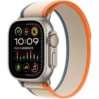 Apple Ultra 2 49 mm Waterproof Smart Watch GPS + Cellular (2023) Orange/Beige
