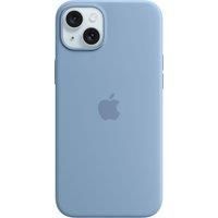 Apple iPhone 15 Plus Silicone Case with MagSafe - Winter Blue £££££££