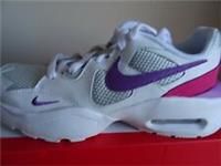 Nike Air Max Fusion Running Shoe, White Purple Nebula Watermelon Grey Fog, 5.5 UK