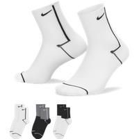 Nike Everyday Lightweight Training Socks  White/Grey
