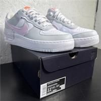 Nike Women’s AF1 Shadow White/Pink Foam Total Orange Size UK9 US11.5 EU44