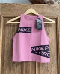 Nike Pro Women's Graphic Tank - Pink