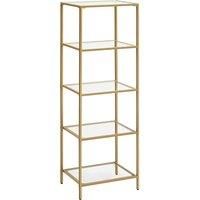 VASAGLE Bathroom Shelves, 5-Tier Storage Rack, Plant Flower Stand