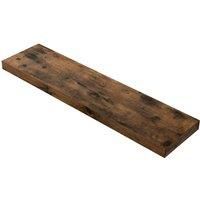 SONGMICS Vasagle Floating Shelf For Photos Decorations - Rustic Brown