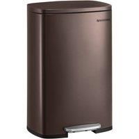 Songmics Kitchen Bin 50L brown, Brown