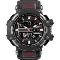 Timex UFC Men/'s 53mm Gray Resin Strap Chronograph Watch TW5M51900