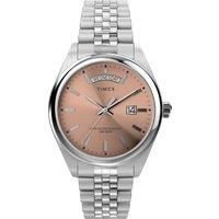 Timex Men/'s Analogue Quartz Watch with Stainless Steel Strap TW2W42700