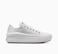 Converse Women/'s Chuck Taylor All Star Move Gymnastics Shoe, White/White/White, 9 UK