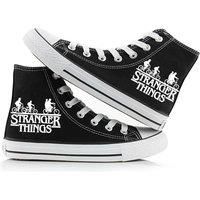 Stranger Things Glow In The Dark Trainers - 4 Styles! - Black
