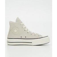 Converse cold fusion lift hi trainers in white