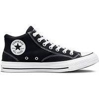 Converse Men/'s Chuck Taylor All Star Malden Street Sneaker, Black/White/Black, 10 UK