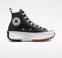Converse A04292C Run Star Hike Platform Shoes Black White UK 3 - 6