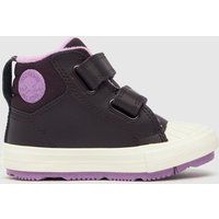 Converse Purple All Star Berkshire Climate Girls Toddler Trainers