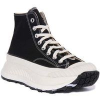 Converse A03277C 70 AT CX Hi Womens Trainers In Black White Size UK 3 - 8