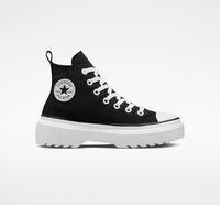 Converse  CHUCK TAYLOR ALL STAR LUGGED LIFT PLATFORM CANVAS HI  girls's Children's Shoes (High-top Trainers) in Black