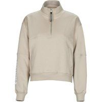 Converse  FASHION HALF-ZIP  women's Fleece jacket in Beige