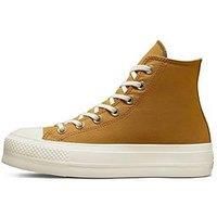 Converse All Star Lift Hi In Yellow
