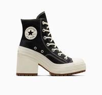 Converse Women/'s Chuck 70 Heel Sneakers, Black/Egret, 11