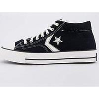 Converse Mens Star Player 76 Canvas Midblack/Vintage White/Egret