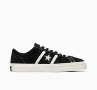 Converse One Star Academy Pro Suede Low-Top Shoe In Black, Size 9.5