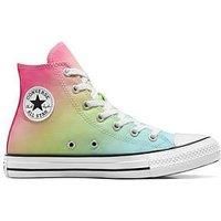 Converse multi all star hi hyper brights Girls Youth trainers