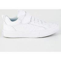 Converse white pro blaze v lo Junior trainers