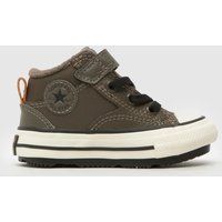 Converse Brown All Star Malden Street Boys Toddler Trainers