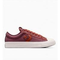 Converse Mens Star Player 76 Suede Oxtrail - Red/White