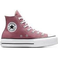 Converse Womens Chuck Taylor All Star Lift Canvas Hilight Saddle/Natural Ivory/Black - Brown