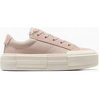 Converse Womens Chuck Taylor All Star Cruise Canvas Oxwarm Clay/Egret/Black - Beige