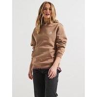 Converse Womens Star Logo Hoodie - Beige