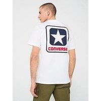 Converse Men'S Box Star Tee - White