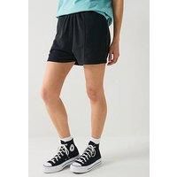 Converse Womens Star Chevron Shorts - Converse Black