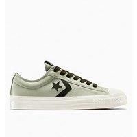 Converse Mens Star Player 76 Leather Oxpale - Khaki