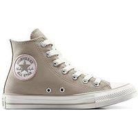Converse Women'S Chuck Taylor All Star Canvas Hi-Top Trainers - Khaki