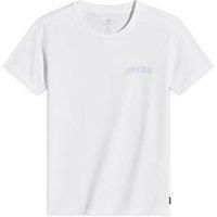 Converse Women'S Logo T-Shirt - White