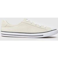Converse All Star Dainty Lucky Trainers in Beige
