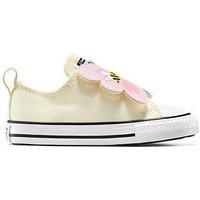 Converse Natural All Star Lo 1V Girls Toddler Trainers